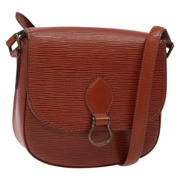 LOUIS VUITTON Epi Saint Cloud PM Shoulder Bag Brown M52213 - Picture 1 of 16